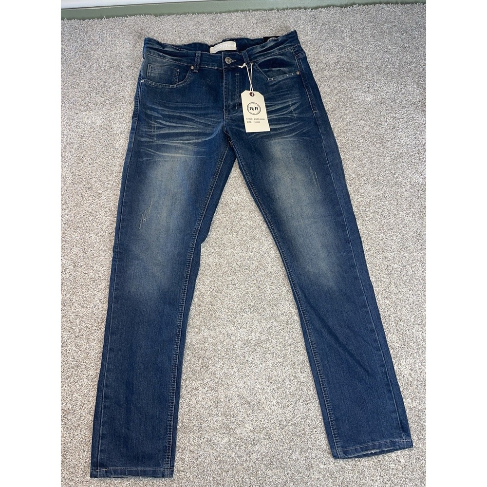 Refinery Republic Slim Straight Mens Jeans 30x30 NWT Stretch‎